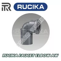 Rucika faucet elbow 1/2" AW keni knee kni drat dalam KDD