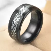 Cincin Ring Eropa Style Motif Naga Terbaru