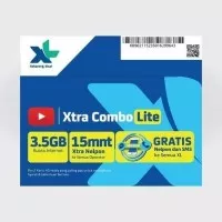Kartu Perdana Data XL Combo Lite 3.5GB (Hybrid 1+)