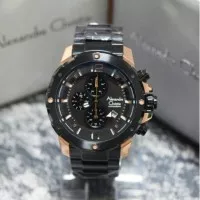 jam tangan pria/cowok alexandre christie AC 6410 rosegold