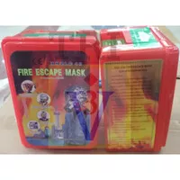 fire escape safety mask smoke hood masker pelindung darurat xhzlc 40