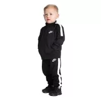 Tracksuit jaket celana nike kids black white original Size 5-7 tahun