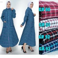 gamis flanel/gamis flanel jumbo/gamis terbaru/gamis busui/gamis/gamis