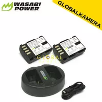 Wasabi Power Battery for Panasonic DMW-BLF19 (2-Pack) & Charger