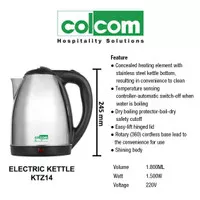 Colcom Electric Kettle KTZ14 - Disc 30%