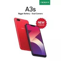 OPPO A3S 2/16 GB NEW HANDPHONE GARANSI RESMI OPPO (RED, PURPLE) - Mera