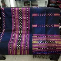 Songket Asli Tenunan Tangan Tarutung motif Pucca Bintik