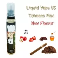 Liquid Vape US Tobacco Max 30ml 0 - 3MG Vape Vapor Premium Murah