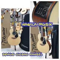 Gitar Acoustic Elektrik Junior TAKAMINE GX18CE GX 18CE GX18 CE NS +TAS