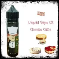 Liquid USA Vape Cheese Cake 60ml 0-3MG Promo Murah