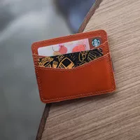Leather Card Holder - Tempat Kartu Kulit Asli / Dompet Kartu Kulit