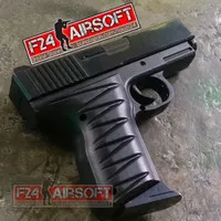 Airsoft Gun Spring. Handgun Glock. Koleksi Pistol 1x Kokang 1x Tembak