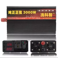 Power Inverter Pure Sine Wave 3000W 12V/24V DC to 220V AC