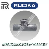 Rucika Faucet Tee 1/2" x 3/4" AW Sambungan Fitting Drat Dalam TDD PVC