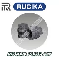 Rucika Plug 1/2" AW Sumbat Dop Drat Luar PVC Sambungan Fitting