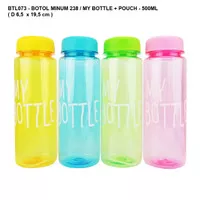 Botol Minum / My Bottle + Pouch - 500ml