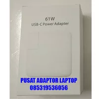 Original Adaptor Laptop Apple USB-C 61W BOX + BOOK 61W