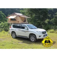 SCORPION Rooftop Tent 1,4 m Tenda di atas Mobil warna Sand Yellow