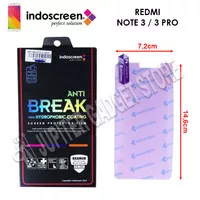 Indoscreen Antigores Anti Break Xiaomi Redmi Note 3 / 3 Pro -Clear