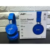Elektronik - Audio - Headphone Headphone Bluetooth Nia X3 - Wireless