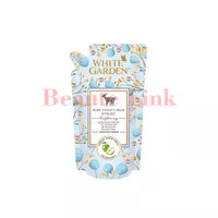 White Garden Shower Cream Pure Goat`s Milk & Pearl 450ml Sabun Cair