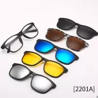 Kacamata magnet sunglasses 5 in 1 Mata KC001ALI
