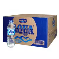 Aqua Botol 600 ml Air Botol Aqua Kemasan isi 24 botol
