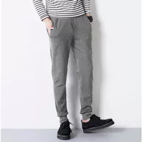 FRANS Celana Jogger Polos Panjang Fashion Pria Model Korea Okechuku -