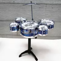 Mainan Set Jazz Drum Mini|Drum Band|Alat Musik|Instrumen Musik Anak