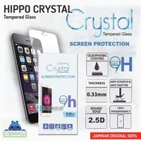 Hippo Crystal Huawei Y6 II Anti Gores Kaca Original