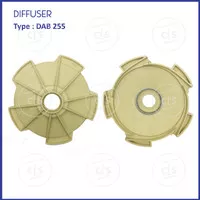 Tutup Kipas (Diffuser) DAB 255 (Sparepart Pompa Air)