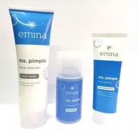 Paket Emina Ms Pimple Acne Solution isi 3