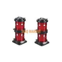 Lampu navigasi 6 DOUBLE 360 derajat Navigation Signal Light / RED