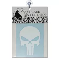 Stiker The Punisher Tengkorak Skull Cutting Sticker 8cm