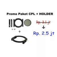 PROMO PAKET CPL 86MM + HOLDER FILTER CASIOTEL