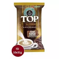 Paling Laris Promo Paket 10 Sachet Top Coffee Kopi Susu Gula 3 In 1