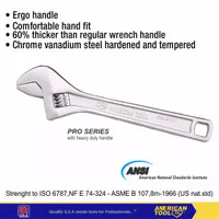 Kunci Inggris 15" American Tool / Adjustable Wrench 15" 8957555