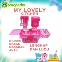 Mainan Anak Perempuan My Lovely Kitchen Mainan Masak Masakan Anak