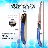 Gergaji Lipat/Folding SAW Potong Kayu/Bambu Portable Stainless Steel