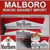 Marlboro Merah Rokok Import 1 Box Isi 10 Bungkus Rokok