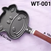 WT-0012 Mini frying pan wajan teflon pancake crepe sapi