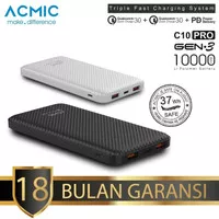 Powerbank Power Bank ACMIC C10PRO 10000mAh Quick Charge Power Delivery