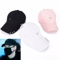 Topi Baseball Triple Ring Hat Korea KPOP Peaceminusone PMO GDragon