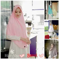 Bergo Berri Bergo Kaos By Hijab Alsa - Size XS