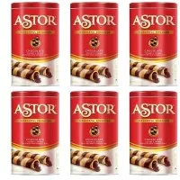 Astor Chocolate Wafer Coklat Kaleng 330 Gram