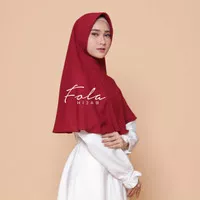 Rania Khimar - Large / Jilbab Simple Pet / Bergo Antem - Anti Tembem