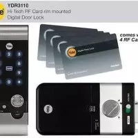 Kunci Pintu Digital Yale YDR 3110, Garansi 1 Tahun