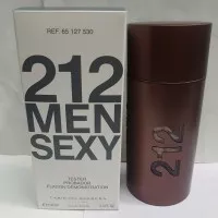 212 Men Sexy Carolina Herrera Tester Parfum Original EDT 100 ml