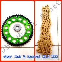 Gear Set Rantai KLX 250 Green