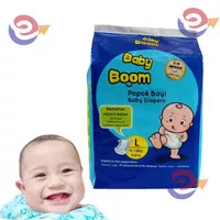 Popok Bayi Baby Diapers Care Perekat Baby Boom - isi 9x - size L